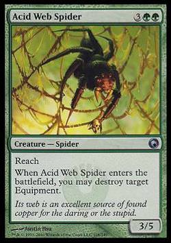 Acid Web Spider (Säurenetz-Spinne)